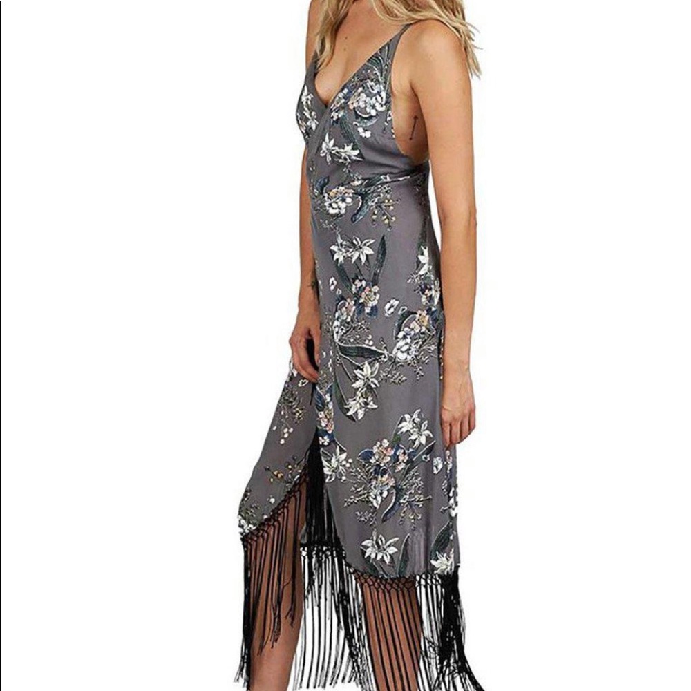 Cleobella - Zinnia Fringe Wrap Dress